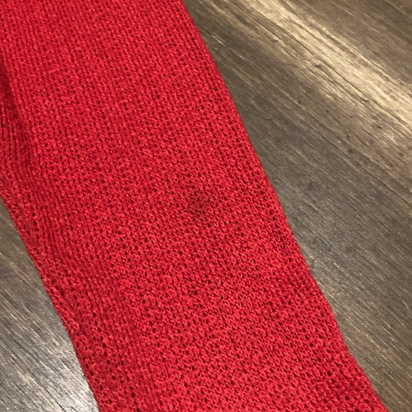 Light crop sweater with twist knot back in extra small by dynamite - Picture 6 of 7